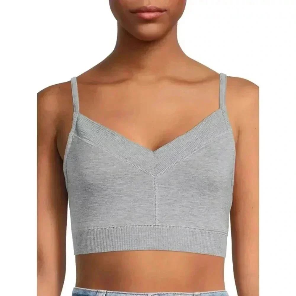 Almost Famous Women's Junior' Bralette & Bolero Hoodie, 2-Piece Set - Picture 4 of 4